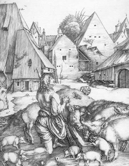 Albrecht Durer The Prodigal Son